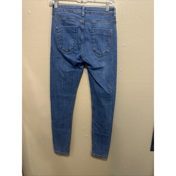 Zara '1975 Denim' Jeans, Women's Light Wash Blue, Casual Everyday Wear size 4 - Picture 6 of 8